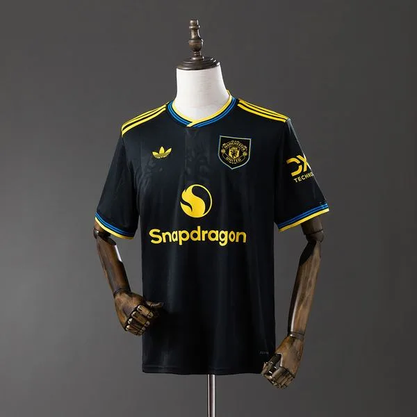 Camiseta de fútbol Manchester United 2025/26 VISITANTE MANGA CORTA VERSION FAN